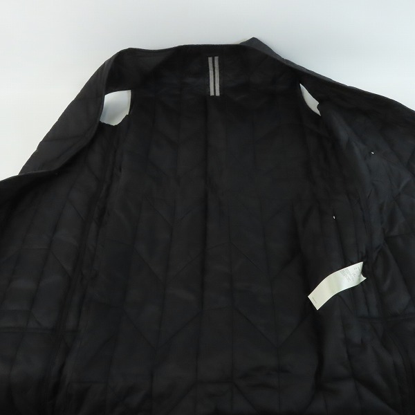 実際に弊社で買取させて頂いたRick Owens/リックオウエンス 20FW SL LINER QUILTED キルティングベスト ライナー RU20F3986-NZ/48の画像 5枚目