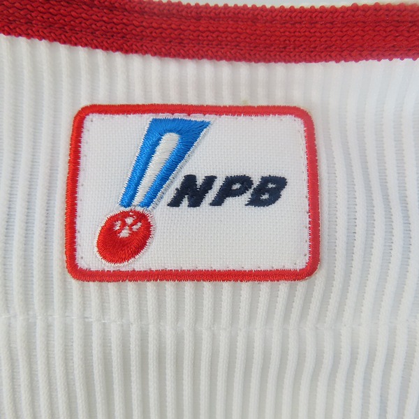 実際に弊社で買取させて頂いたデサント×ビームス NPBマーク/プロコレ 東京ヤクルトスワローズ  レプリカユニフォーム #23青木/Lの画像 7枚目