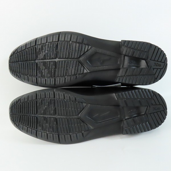 実際に弊社で買取させて頂いた【未使用】MIZUNO/ミズノ エクスライトST ウォーキング/ビジネスシューズ B1GM200109/26.5の画像 2枚目