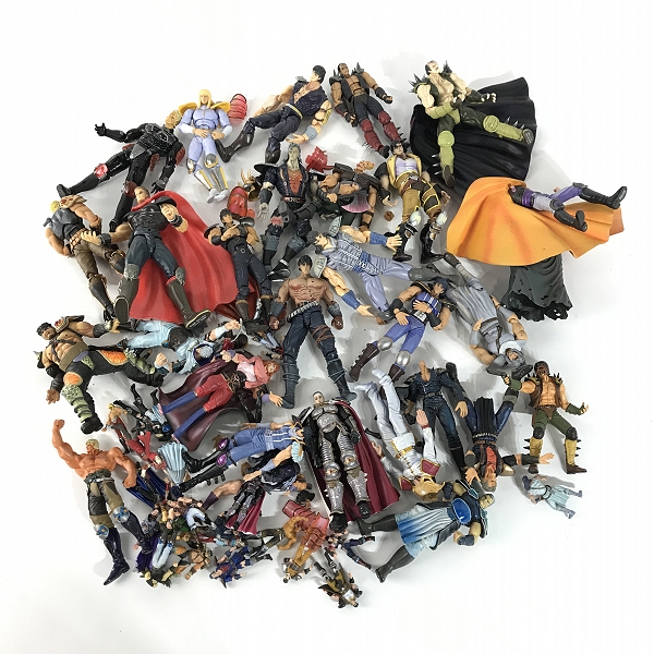 実際に弊社で買取させて頂いた【おまとめ】北斗の拳 ケンシロウ/ユダ/ラオウ/トキ 等 フィギュア