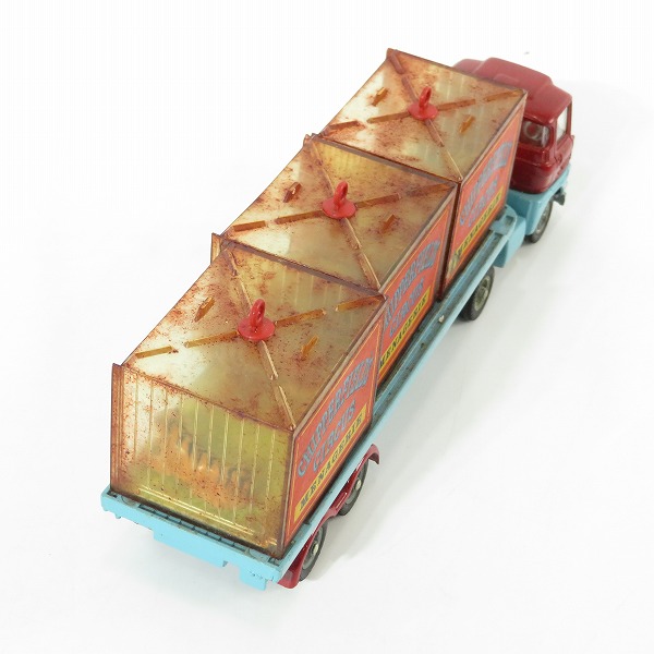 実際に弊社で買取させて頂いたCORGI MAJOR/コーギーメジャー CHIPPERFIELDS MENAGERIE/チッパーフィールド サーカス トレーラー 1139  ミニカーの画像 3枚目