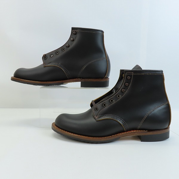 実際に弊社で買取させて頂いたREDWING/レッドウィング BECKMAN BOOTS FLAT BOX ベックマンブーツ フラットボックス 9060/9.5Dの画像 3枚目