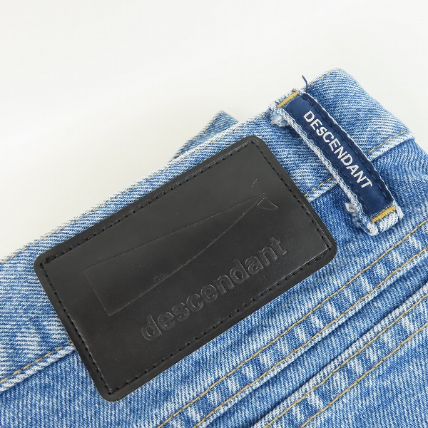 実際に弊社で買取させて頂いたDESCENDANT/ディセンダント DAWSON DENIM TROUSERS BUGGY/デニムトラウザーバギーパンツ/4の画像 8枚目