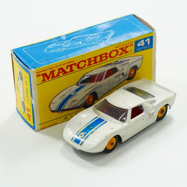 実際に弊社で買取させて頂いたMATCHBOX/マッチボックス No.41 FORD G.T./フォードGT ミニカー