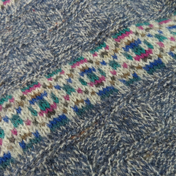 実際に弊社で買取させて頂いたPENDLETON/ペンドルトン クルーネック ニット 総柄/Sの画像 5枚目