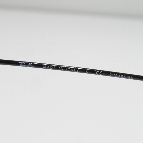 実際に弊社で買取させて頂いたRay-Ban/レイバン AVIATOR LARGE MEATAL アビエーター 偏光レンズ サングラス/アイウェア RB3025 002の画像 6枚目