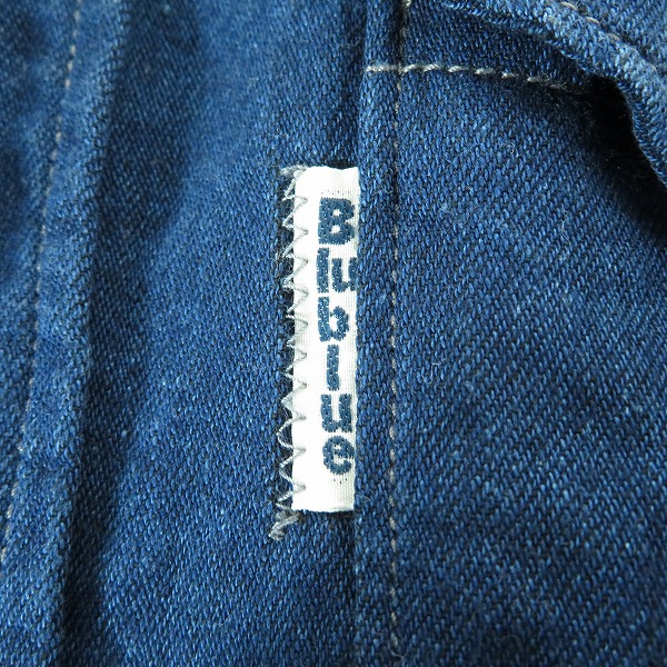 実際に弊社で買取させて頂いたBLUE BLUE/ブルーブルー コンチョボタン デニム ウエスタンシャツ/2の画像 5枚目