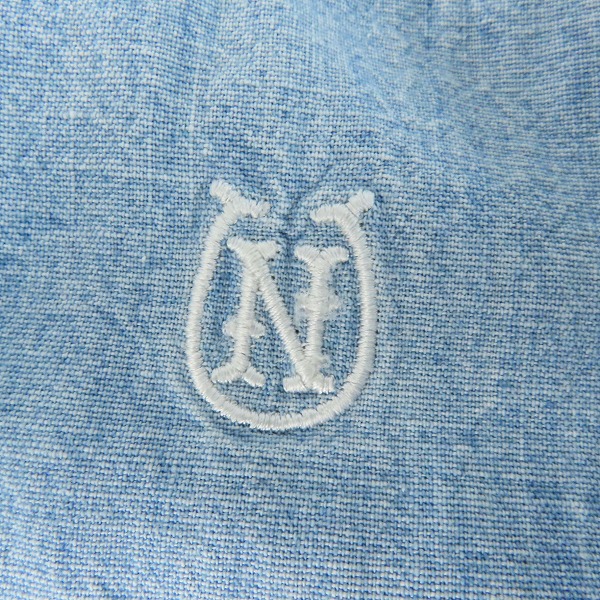 実際に弊社で買取させて頂いたNEIGHBORHOOD/ネイバーフッド HEADLIGHT/C-SHIRT.LS 長袖 シャンブレー シャツ  152AQNH-SHM01 /XLの画像 5枚目