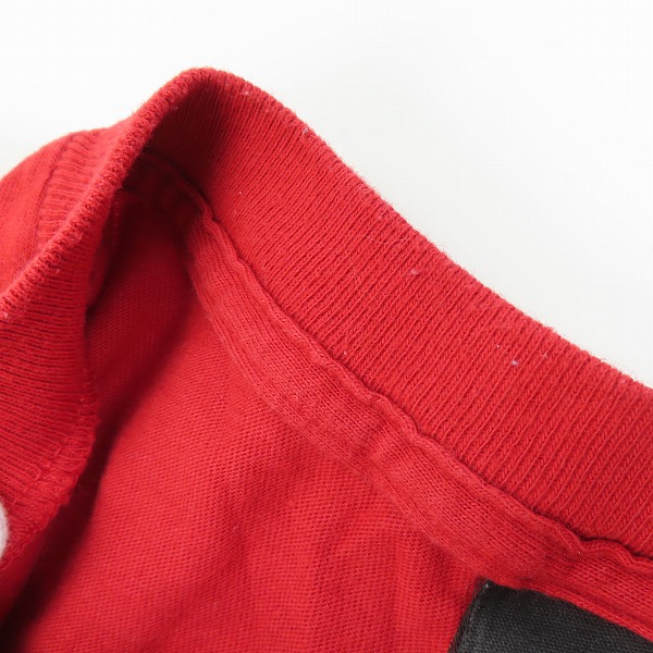 実際に弊社で買取させて頂いたHARLEY DAVIDSON/ハーレーダビッドソン イーグルプリント Tシャツ レッド/Mの画像 9枚目