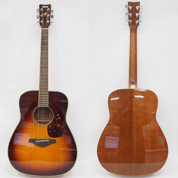 実際に弊社で買取させて頂いた★YAMAHA/ヤマハ FG720S BS アコースティックギター/アコギ ソフトケース付の画像 1枚目