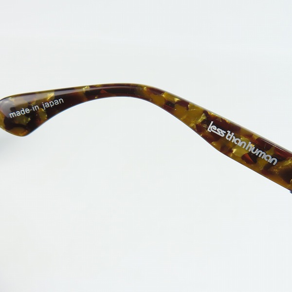 実際に弊社で買取させて頂いたless than human/レスザンヒューマン HAL 眼鏡/メガネフレーム/アイウェアの画像 6枚目