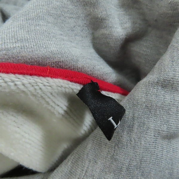 実際に弊社で買取させて頂いたDIESEL/ディーゼル パーカー グレー Lの画像 3枚目