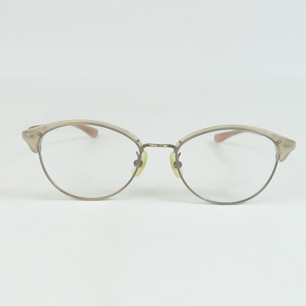 実際に弊社で買取させて頂いた999.9/フォーナインズ 眼鏡/メガネフレーム/アイウェア M-51 6403の画像 1枚目