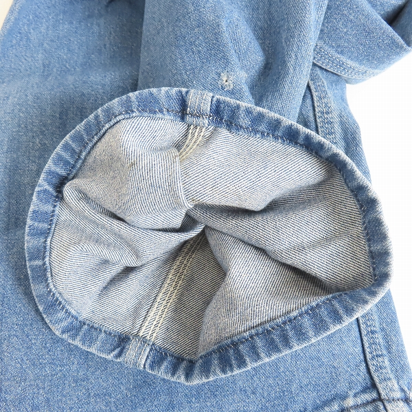 実際に弊社で買取させて頂いたDickies/ディッキーズ デニム オーバーオール 38×30の画像 9枚目