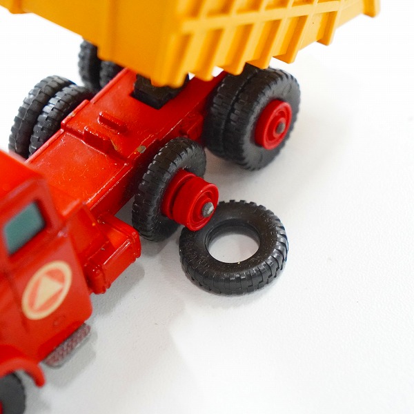 実際に弊社で買取させて頂いたMATCHBOX/マッチボックス K-19 KING SIZE SCAMMELL TIPPER TRUCK/スキャメル ティッパートラック ミニカーの画像 8枚目