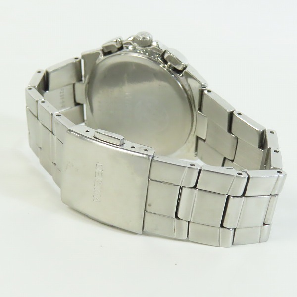 実際に弊社で買取させて頂いたSEIKO/セイコー WIRED ワイアード CHRONOGRAPH クロノグラフ 腕時計 7T92-0JK0【動作未確認】の画像 2枚目