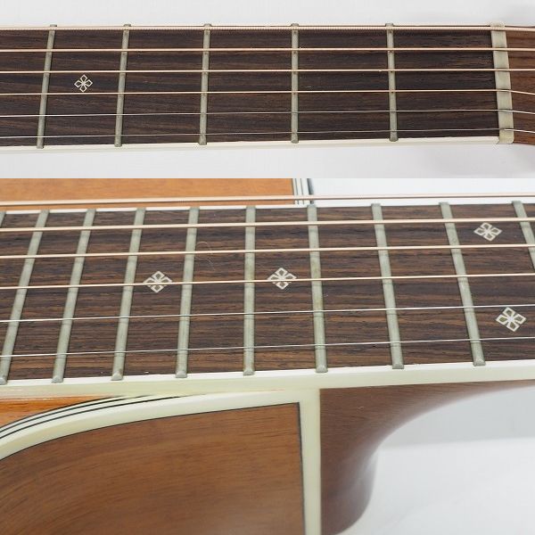 実際に弊社で買取させて頂いた★Takamine/タカミネ PTU108K N エレアコ/アコースティックギター/アコギ 2006年製 ハードケース付の画像 3枚目