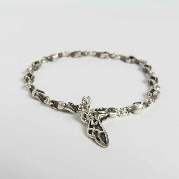 実際に弊社で買取させて頂いたBloody Mary/ブラッディマリー 火の粉 チェーンブレスレット/ガーネットの画像 3枚目