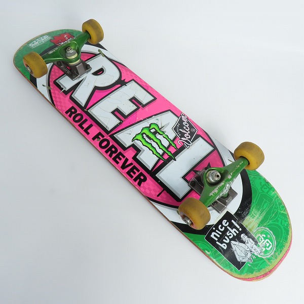 実際に弊社で買取させて頂いたREAL SKATEBOARDS/リアル Roll Forever  VENTURE トラック スケートボード/コンプリートデッキ