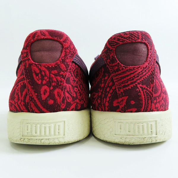 実際に弊社で買取させて頂いた【サンプル】 PUMA/プーマ クライドペイズリー チェリー スニーカー 369279-01/27の画像 1枚目
