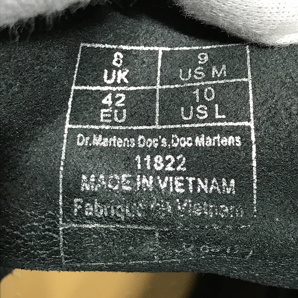 実際に弊社で買取させて頂いたDr.Martens/ドクターマーチン/1460 8ホールブーツ 11822006 UK8の画像 5枚目