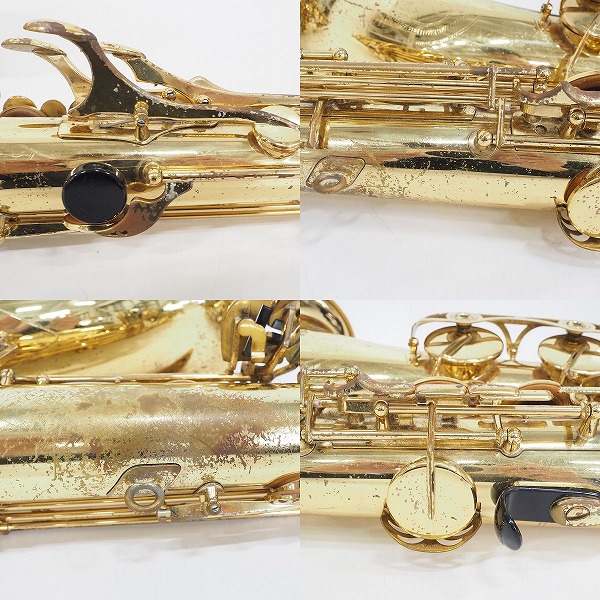 実際に弊社で買取させて頂いた★YAMAHA/ヤマハ テナーサックス YTS-62 初代モデル 彫刻有り ハードケース付 の画像 6枚目