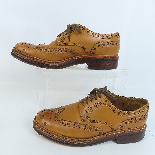 実際に弊社で買取させて頂いたGRENSON/グレンソン ウイングチップ ドレスシューズ 5067/8Gの画像 3枚目