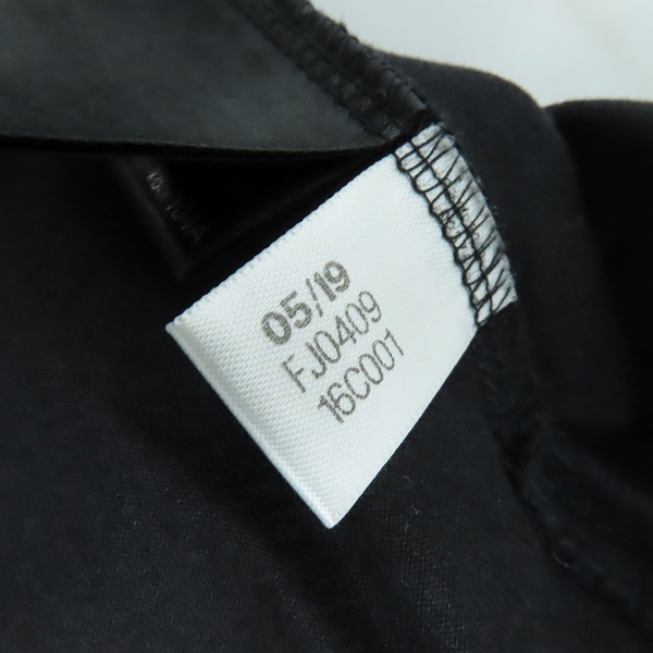 実際に弊社で買取させて頂いたY-3/ワイスリー 19AW Stacked Logo Short Sleeve Tee 半袖 ロゴ プリント Tシャツ FJ0409/Lの画像 5枚目