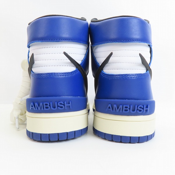 実際に弊社で買取させて頂いたNIKE×AMBUSH/ナイキ×アンブッシュ DUNK HIGH DEEP ROYAL/ダンクハイ ディープロイヤル CU7544-400 28.5の画像 1枚目