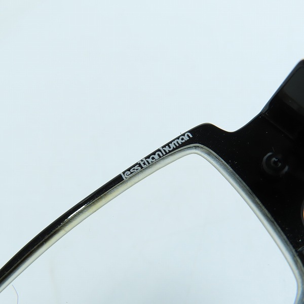 実際に弊社で買取させて頂いたless than human/レスザンヒューマン メガネフレーム 柄の画像 7枚目