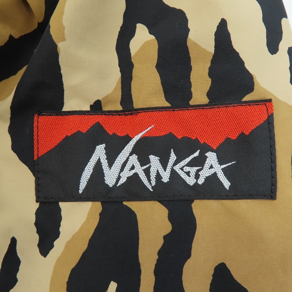 実際に弊社で買取させて頂いた【未使用】WACKO MARIA × NANGA/ワコマリア×ナンガ LEOPARD DOWN JACKET TYPE-2 21FW-WMO-NA05 XLの画像 6枚目