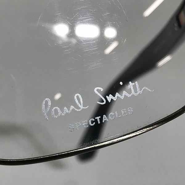 実際に弊社で買取させて頂いたPaul Smith/ポールスミス SPECTACLES メガネフレーム/アイウェア PS-9196 Aの画像 7枚目