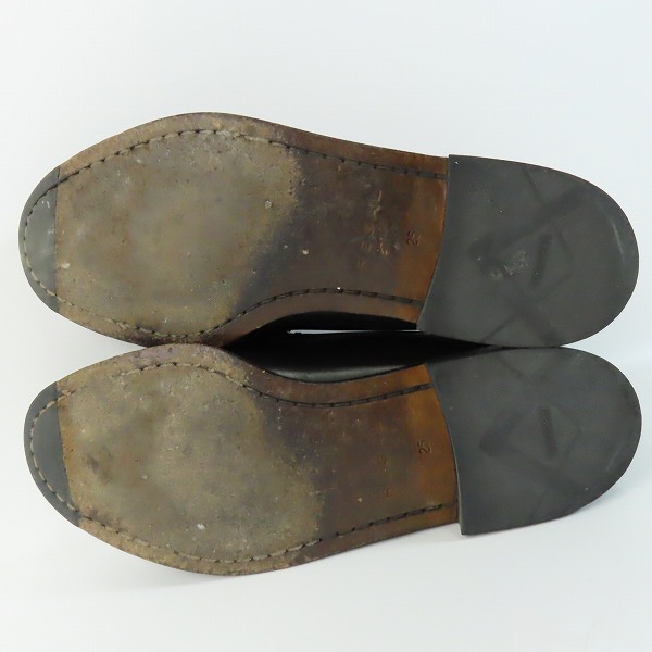 実際に弊社で買取させて頂いたREGAL/リーガル コブラヴァンプ ローファー/シューズ ブラック  15DR /25の画像 2枚目