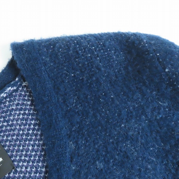 実際に弊社で買取させて頂いたSCHOTT/ショット FIRE MOHAIR CARDIGAN/ ファイヤー モヘア カーディガン ニット 3124032/Lの画像 4枚目