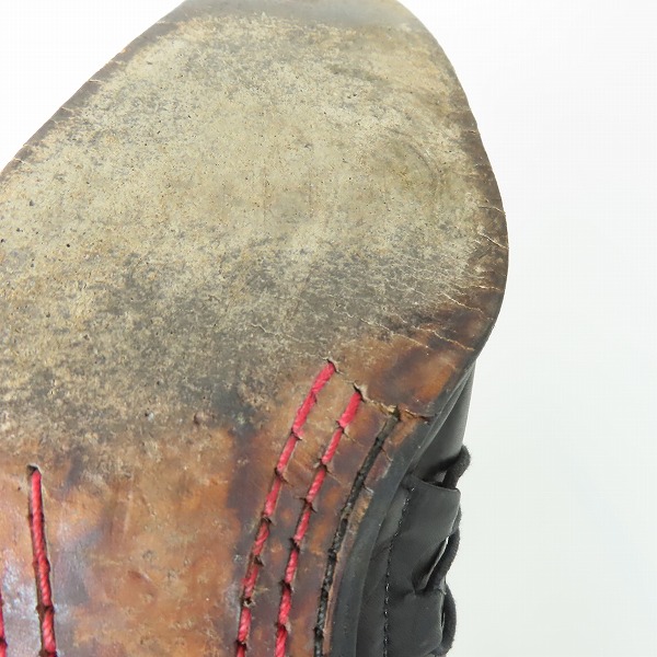 実際に弊社で買取させて頂いたHIROMU TAKAHARA/ヒロムタカハラ バターナイフ シューズ 41の画像 9枚目