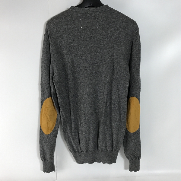 実際に弊社で買取させて頂いた【JPタグ】Maison Martin Margiela/メゾンマルタンマルジェラ エルボーパッチ クルーネック S50HA0548 S15175/Lの画像 1枚目