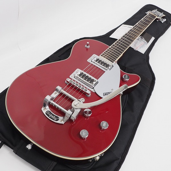 実際に弊社で買取させて頂いた★Gretsch/グレッチ G5230T Firebird Red Single-Cut with Bigsby エレキギター ビグスビー搭載 ギグケース付