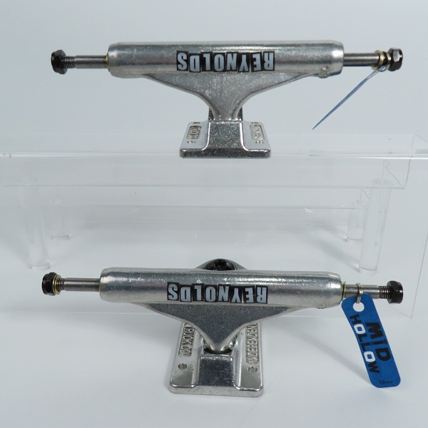 実際に弊社で買取させて頂いた(5)【未使用】INDEPENDENT/インディペンデント 139 Hollow Reynolds Block Silver MID TRUCKS スケートボード トラックの画像 2枚目