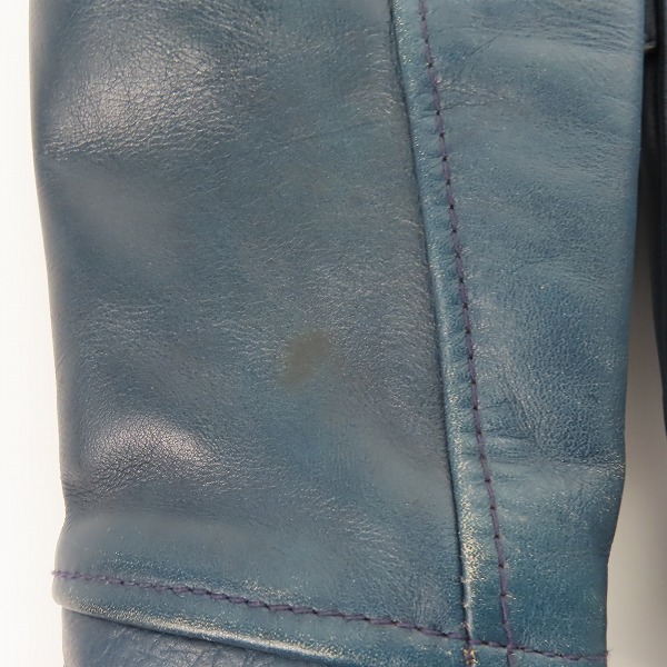 実際に弊社で買取させて頂いたSchott/ショット クラッシック トラック レザー ジャケット 3131018 /Mの画像 5枚目