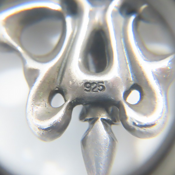 実際に弊社で買取させて頂いたGIGOR/ジゴロウ グリーククロスペンダント レザーネックレスの画像 4枚目