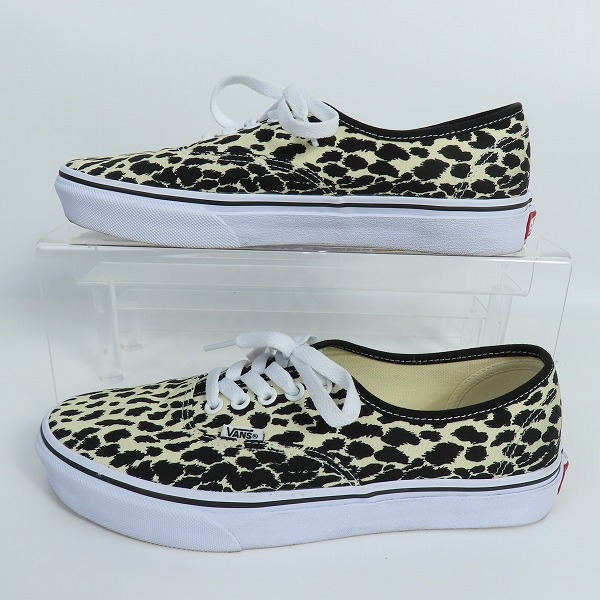 実際に弊社で買取させて頂いたVANS×WACKO MARIA/バンズ×ワコマリア V44 AUTHENTIC/オーセンティック レオパード 667569-0001/26の画像 3枚目