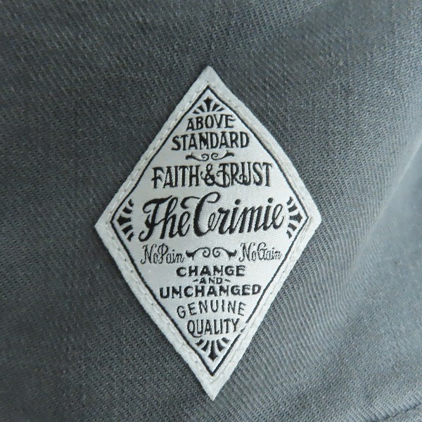 実際に弊社で買取させて頂いたCRIMIE/クライミー Faith & Trust ジップアップジャケット/Sの画像 3枚目