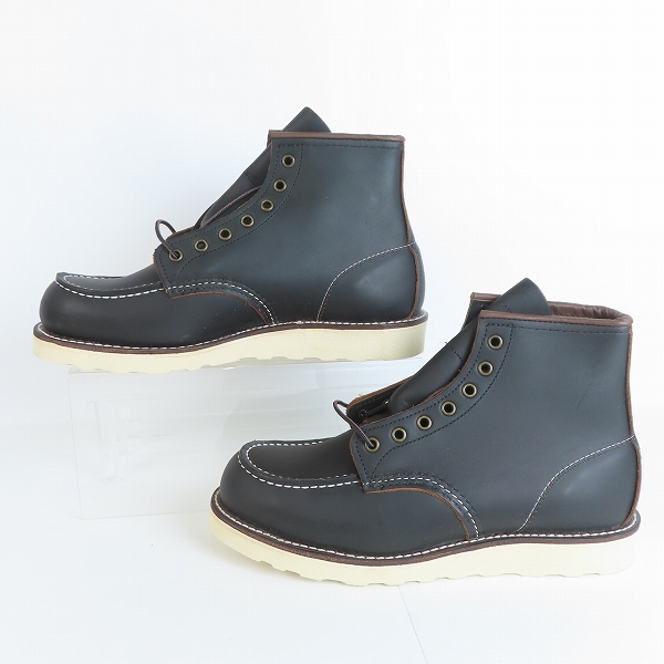 実際に弊社で買取させて頂いたRED WING/レッドウィング 6inch CLASSIC MOC TOE/6インチ クラシック モック トゥ ワークブーツ 8849/9Dの画像 3枚目