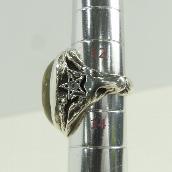 実際に弊社で買取させて頂いた【土台カスタム】アレックスストリーター エンジェルハート リング SPECIAL STONE/スペシャルストーン 土台スターCZ 13-13.5号の画像 7枚目