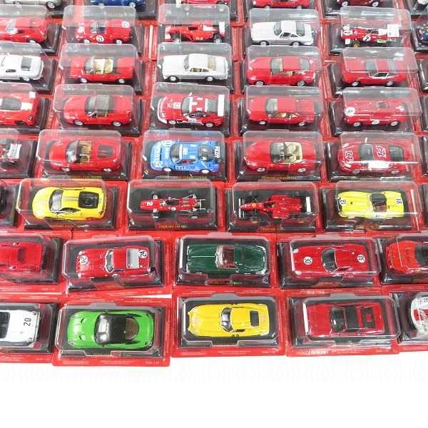 実際に弊社で買取させて頂いた【おまとめ】アシェット Ferrari/フェラーリコレクション フェラーリ 1/43  360モデナ/F50 1995/F2002 他/ミニカーの画像 4枚目