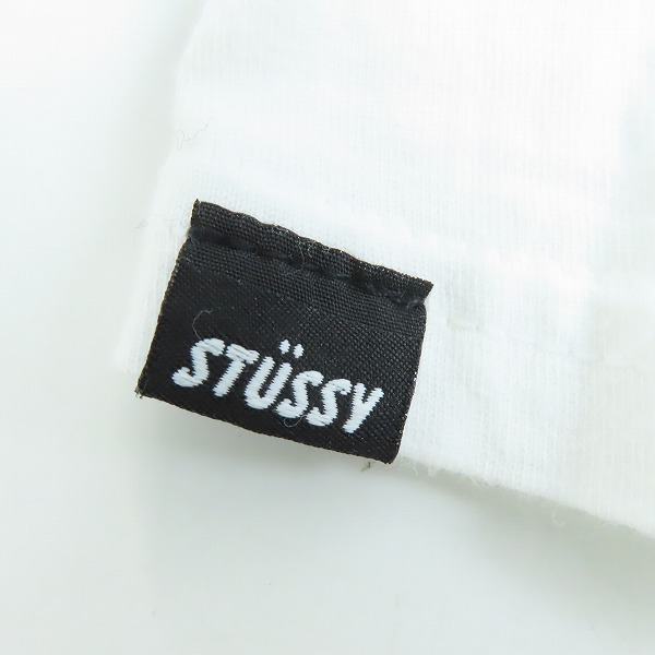 実際に弊社で買取させて頂いたSTUSSY/ステューシー ラスタプリント バックプリント Tシャツ/Sの画像 4枚目