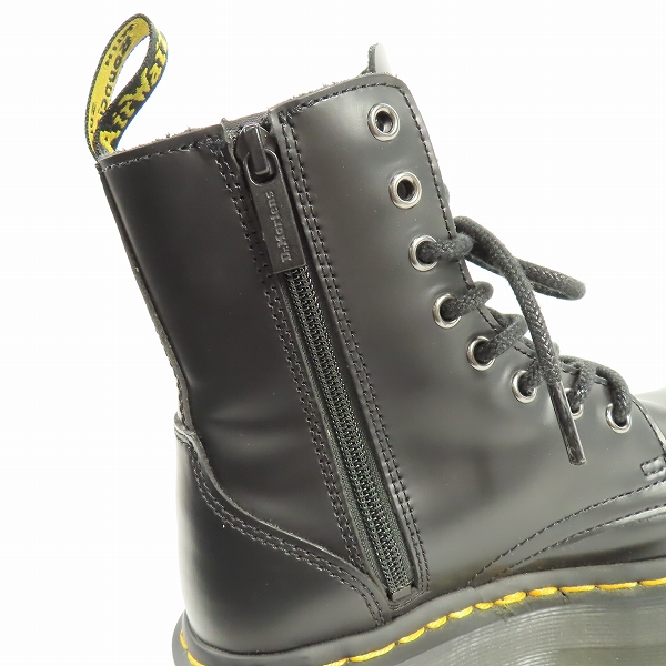 実際に弊社で買取させて頂いたDr. Martens/ドクターマーチン JADON/ジェイドン ジップアップ 厚底 ブーツ UK3の画像 6枚目