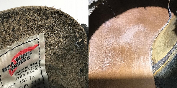 実際に弊社で買取させて頂いたRED WING/レッドウィング BECKMAN BOOTS ベックマンブーツ 9014 /8.5Dの画像 5枚目