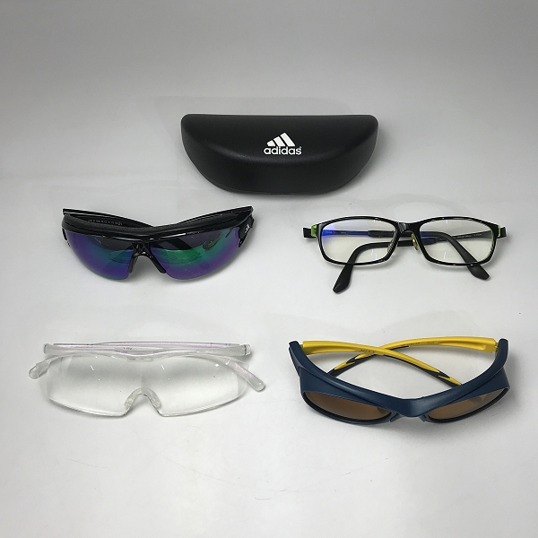 実際に弊社で買取させて頂いた【おまとめ】adidas/アディダス PUMA/プーマ HAZUKI/ハズキ 他 スポーツサングラス/メガネフレーム