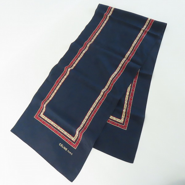実際に弊社で買取させて頂いたCELINE/セリーヌ PURE SOIE シルク スカーフ/ストール 